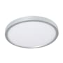 AFX Edge Round Large 16" Wide LED Panel Satin Nickel
