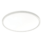 AFX Edge Round 24" Wide LED Flush Mount Drum Ceiling Fixture - 120 Volts White