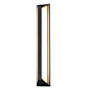 AFX Fulton 24" Tall LED Wall Sconce Black