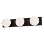 AFX Gates 3 Light 24" Wide LED Vanity Strip Black