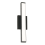 AFX Gale 18" Tall LED Wall Sconce Textured Black
