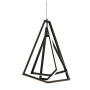 AFX Gianna 24" Wide LED Pendant Black