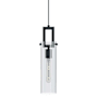 AFX Houston 4" Wide Mini Pendant Black