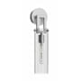 AFX Houston 17" Tall Wall Sconce with Clear Glass Shade Satin Nickel