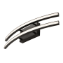 AFX Harper 2 Light 24" Wide Integrated LED Bath Bar Black