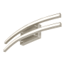 AFX Harper 2 Light 24" Wide Integrated LED Bath Bar Satin Nickel