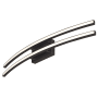 AFX Harper 2 Light 36" Wide LED Bath Bar Black