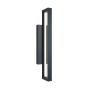 AFX Liam 24" Tall LED Outdoor Wall Sconce Black / White