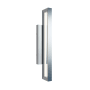 AFX Liam 24" Tall LED Outdoor Wall Sconce Painted Nickel / White