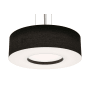AFX Montclair 24" Wide LED Pendant Satin Nickel / Black / White