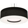 AFX Montclair 4 Light 30" Wide Pendant Satin Nickel / Black / White