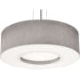 AFX Montclair 4 Light 30" Wide Pendant Satin Nickel / Grey / White