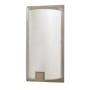 AFX Nolan 13" Tall ADA Commercial LED Bathroom Sconce with Acrylic Shade Satin Nickel