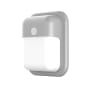 AFX Patton 8" Tall LED Outdoor Wall Sconce Textured Grey / White