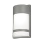 AFX Paxton Single Light 12" Tall LED Outdoor Wall Sconce Textured Grey