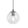 AFX Palla 7" Wide Mini Pendant Black
