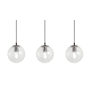 AFX Palla 3 Light 36" Wide Multi Light Pendant Black