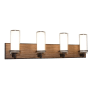 AFX Arden 4 Light 30" Wide Integrated LED Bathroom Vanity Light Oil Rubbed Bronze