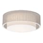 AFX Sanibel 23" Wide LED Flush Mount Drum Ceiling Fixture White