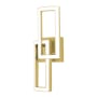 AFX Sia 17" Tall LED Bathroom Sconce Gold / White