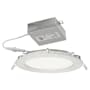 AFX Tuck LED Canless Recessed Fixture with 6" Wafer Trim - IC Rated White