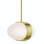 AFX Verona 13" Wide Pendant Light Antique Brass