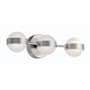AFX Verona 3 Light 22" Wide LED Vanity Light Satin Nickel