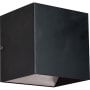 AFX Zoe Single Light 5" Tall Integrated LED Bathroom Sconce Black