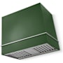 AGA Loge Series 600 CFM 120 V 36 Inch Wide Wall Mounted Range Hood with Dishwasher Safe Filters Cornwall Green