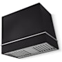 AGA Loge Series 600 CFM 120 V 36 Inch Wide Wall Mounted Range Hood with Dishwasher Safe Filters Matte Black