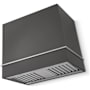 AGA Loge Series 600 CFM 120 V 36 Inch Wide Wall Mounted Range Hood with Dishwasher Safe Filters Slate