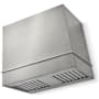 AGA Loge Series 600 CFM 120 V 36 Inch Wide Wall Mounted Range Hood with Dishwasher Safe Filters Stainless Steel