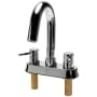ALFI brand 1.2 GPM Centerset Bathroom Faucet Polished Chrome