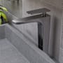 ALFI brand 1.2 GPM Single Hole Bathroom Faucet - Less Drain Assembly Brushed Nickel