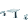 ALFI brand 1.2 GPM Widespread Bathroom Faucet Polished Chrome