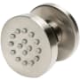 ALFI brand Single Function Round Brass Body Spray Brushed Nickel