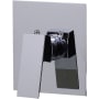 ALFI brand Shower Valve Mixer with Square Lever Handle Polished Chrome