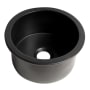 ALFI brand 18-1/2" Undermount Single Basin Fireclay Kitchen Sink Black Matte