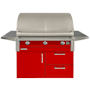 Alfresco AIPG 89,200 BTU 42 Inch Wide Liquid Propane Free Standing Grill Raspberry Red