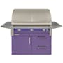 Alfresco AIPG 89,200 BTU 42 Inch Wide Liquid Propane Free Standing Grill Blue Lilac
