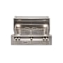 Alfresco 93,300 BTU 42 Inch Wide Liquid Propane Built-In Grill with 5 Burners and EZ-Lift™ Hood Assist Stainless Steel