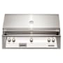 Alfresco 93,300 BTU 42 Inch Wide Liquid Propane Built-In Grill with 5 Burners and EZ-Lift™ Hood Assist Matte White