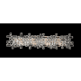 Allegri Vermeer 38" Wide ADA Bathroom Vanity Light with Firenze Crystal Chrome