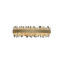 Allegri Glacier 2 Light 24" Wide ADA LED Bath Bar Brushed Champagne Gold
