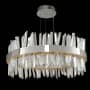 Allegri Glacier 2 Light 25" Wide LED Pendant Chrome