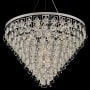 Allegri Carmella 36" Wide 11 Tier Waterfall Chandelier with Firenze Crystal Chrome