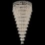 Allegri Carmella 36" Wide 13 Tier Waterfall Chandelier with Firenze Crystal Chrome