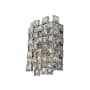 Allegri Piazze 3 Light 14" Tall Wall Sconce Polished Chrome