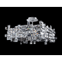Chrome with Clear Crystals