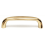 Alno Pulls 3" Center to Center Luxury Solid Brass Cabinet Handle / Drawer Pull Polished Antique